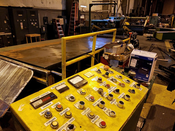 54" x 6.5" Stamco, Slitting Line, 25000 lb., .015" - .125" Gauge Range, 16" - 28" ID Cone Uncoiler, 56"/60" - Image 6