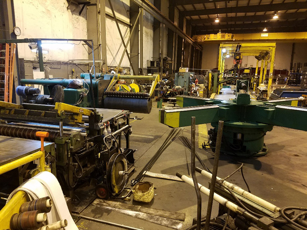 54" x 6.5" Stamco, Slitting Line, 25000 lb., .015" - .125" Gauge Range, 16" - 28" ID Cone Uncoiler, 56"/60" - Image 8