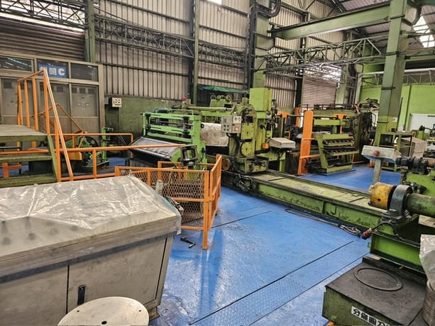 60" Slitting Line, 44000 lb., .015" - .120" Gauge Range, R-L, (2) Injector Heads - Image 2