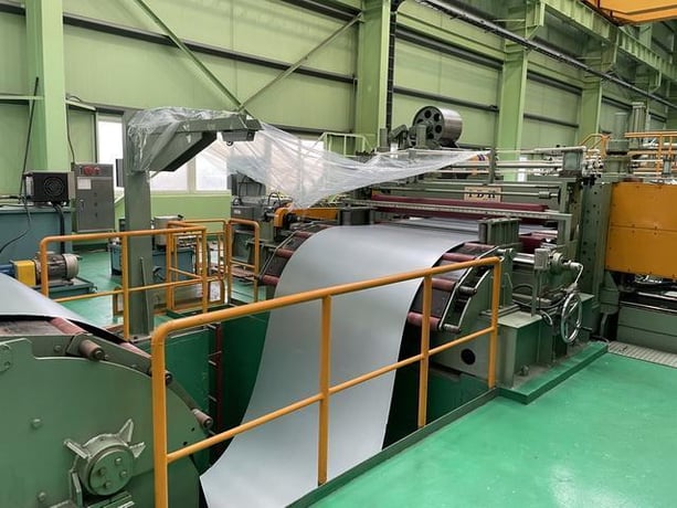 72" Slitting Line w/Automatic Tooling & Knife Setup, 55000 lb., .016" - .125" thickness, 20" - 72" Width, 32" - Image 2