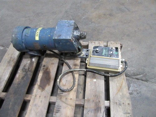 .3 HP Lightnin, ND-1VM, agitator drive, with DC SCR controller for vari-speed - Image 1