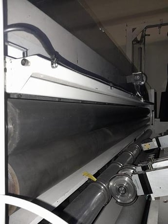 84" Contech #CS-84, single knife sheeter with Tidland shear slitting - Image 9