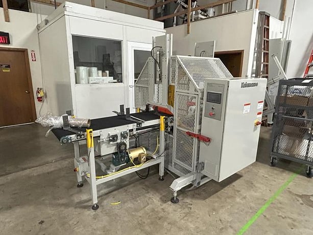 Kalamazoo #KPS-FA-820, orbital wrapper, fully automatic, Allen Bradley controls, 2019 - Image 1