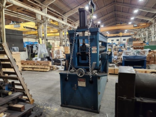 60" x .135" Braner, belt bridle tension stand, R to L, 1000 FPM - Image 3