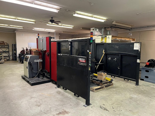 Lincoln Electric Dual Zone Weld Cell, head & tailstock, fixed table, Rj3iB Control, ArcMate 120iB - Image 2