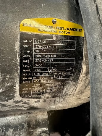 Material handling fan, 15 HP - Image 2