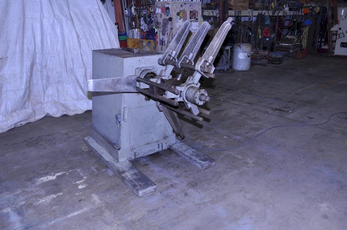 6000 lb. Jaco, uncoiler, 29" mandrel length, 60" outside dimensions, 16"-20" ID, manual expansion, 5-keepers - Image 5