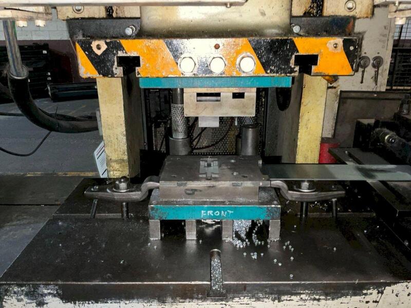 66 Ton, Aida #NC1-600(2)E, single crank gap frame press, 5.51" stroke, 11.8"Shut Height, 2.7"ram adj. - Image 7