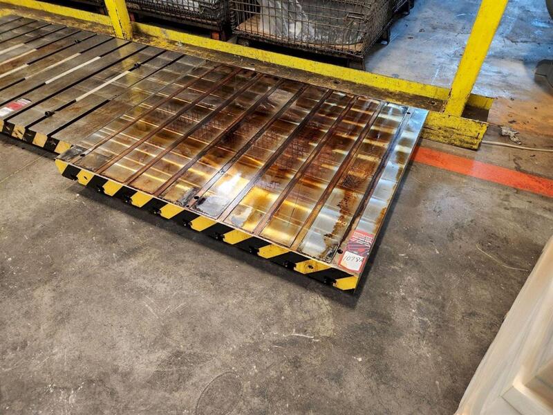 55" L x 48" width x 4" H, T-Slotted Bolster Plate - Image 1