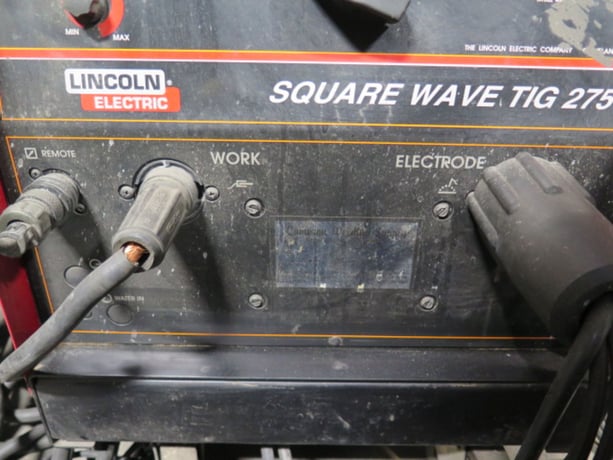Lincoln #Square-Wave-275, TIG Welder w/ Tweco Cooler - Image 3
