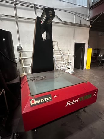 Amada Virtek-FabriVision #LPS-1DS, laser scanning measurement machine, 48" x 48" scanning zone, automatic - Image 1