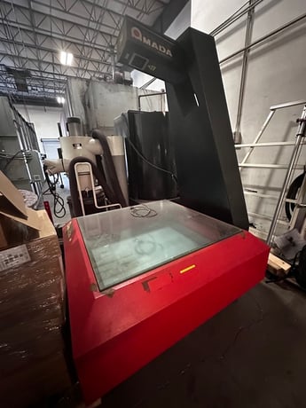 Amada Virtek-FabriVision #LPS-1DS, laser scanning measurement machine, 48" x 48" scanning zone, automatic - Image 2