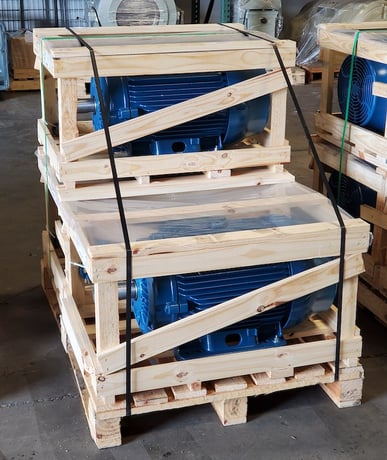 Flotation Cells accessory package, new induction motor, blowers, sheaves, belts, level Control system - Image 4