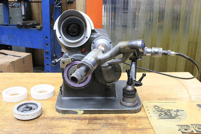 .0135" to 2" Optima, universal drill grinder, optical comparator - Image 4