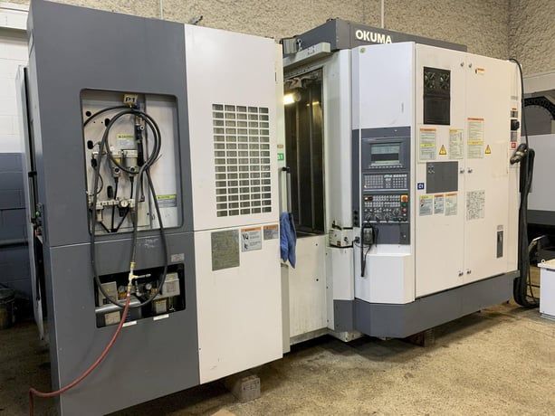 Okuma #MA-400HA, CNC horizontal machining center, 2003 - Image 1