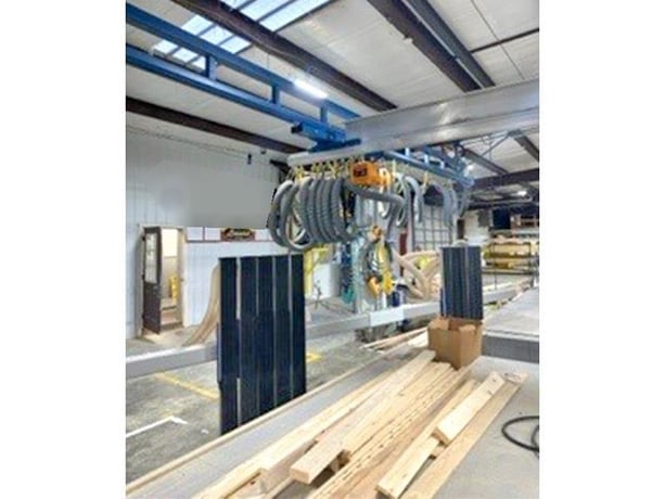550 lb. Schmalz #Vacumaster, basic ceiling mounted vacuum lift, 2022 - Image 1