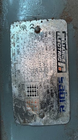 20 HP 1760 RPM Reliance, Frame 256T, TEFC, 1.15 service factor - Image 2