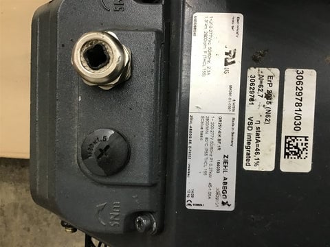 Siemens #1PH8-186-1DD101FC1-Z, 73 KW, 1500 RPM, 186 Servo Motor, 500 Volts - Image 7