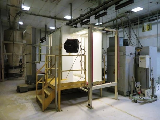 Wagner #Supercube powder booth system 2'-6" W x 6'-0" H opening - Image 8