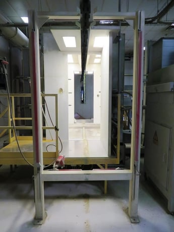 Wagner #Supercube powder booth system 2'-6" W x 6'-0" H opening - Image 9