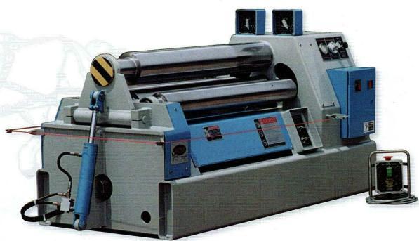 5' x 1/4" WDM #403-6-5, hydraulic initial pinch plate bending, 6" roll diameter, 5 HP, NEW - Image 2
