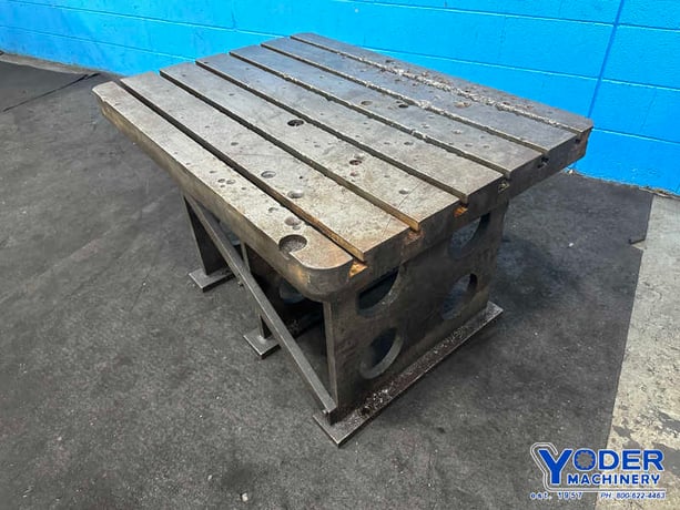 Carlton, 45 x 32 x 26 T-slotted drill table - Image 4
