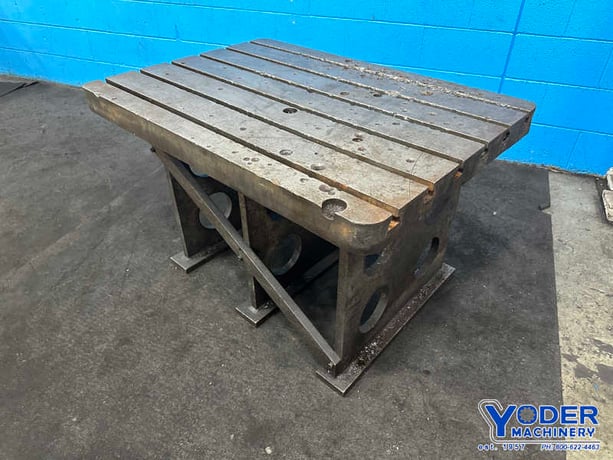 Carlton, 45 x 32 x 26 T-slotted drill table - Image 5