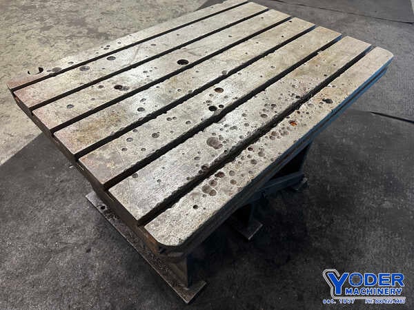 Carlton, 45 x 32 x 26 T-slotted drill table - Image 7