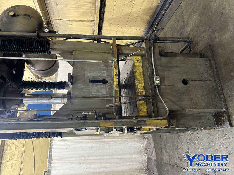 150 Ton, Dake #18-383, 4-post hydraulic press, 20" stroke, 30" x50" bed/ram, 10 HP - Image 5