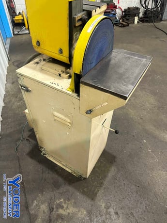 6" Delta #12354F, belt grinder & 12" disc sander, built-in dust collector, 1-1/2 HP - Image 3