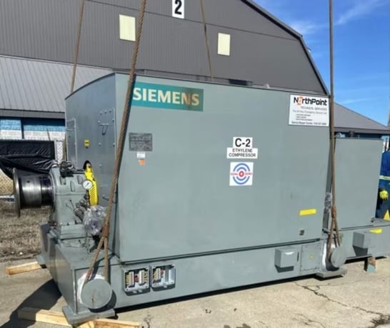 11060 HP 1800 RPM Siemens brushless exciter - Image 1