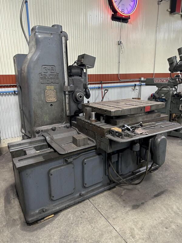 3" DeVlieg #3B-48, horizontal boring mill, 35" x 48" table, 25-1200 RPM, .002 -. 020 IPR - Image 2
