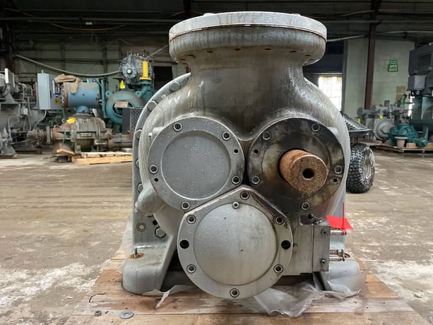 GEA #XC-2, rotary bare screw compressor, 620 psig, 3600 RPM, R-717 refrigerant, 2005 - Image 5