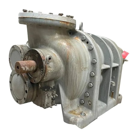 GEA #XC-62, rotary bare screw compressor, 3482 cfm 620 psig, R-717 refrigerant, 2002 - Image 2