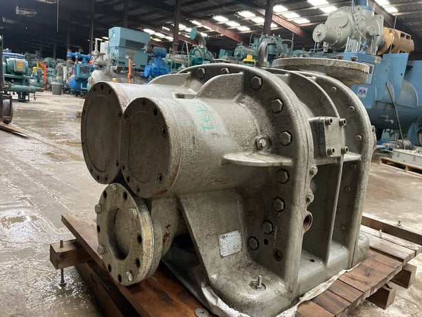 GEA #XC-62, rotary bare screw compressor, 3482 cfm 620 psig, R-717 refrigerant, 2002 - Image 8