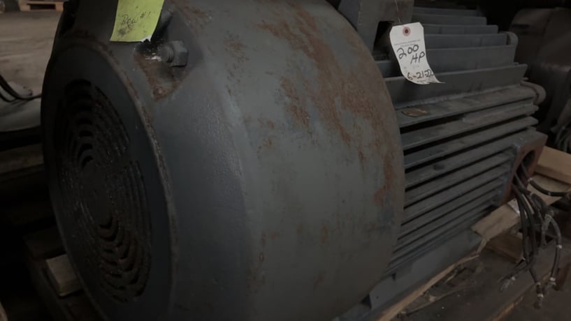 200 HP 1785 RPM Marathon, Frame 447/9T, TEFC, 460 Volts - Image 3