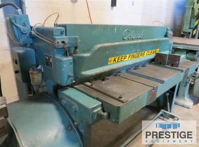 12 gauge x 4' Goteneds #MGE-1-4, mechanical shear, back gauge, #43135 - Image 2