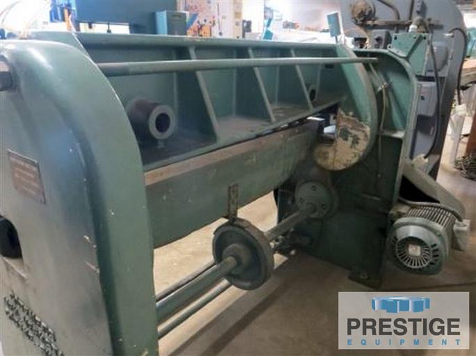 12 gauge x 4' Goteneds #MGE-1-4, mechanical shear, back gauge, #43135 - Image 3