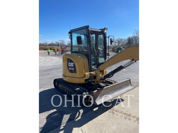 Caterpillar 303.5E, Crawler Excavator, 1703 hours, S/N: RKY03591, 2014 - Image 8