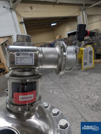 42 gallon Highland Agitated Receiver Tank, 316 Stainless Steel, 160 Liter, 24" diameter x 24" straight side - Image 7