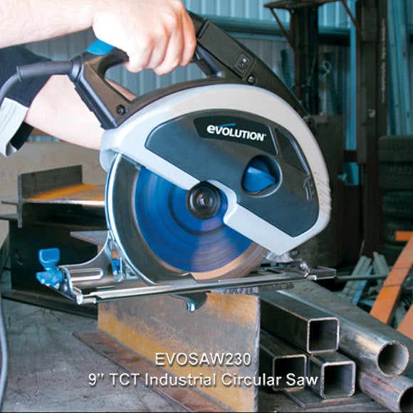 7-1/4" Evolution # EVOSAW180HD, cut steel without heat, burrs or coolant, new - Image 3