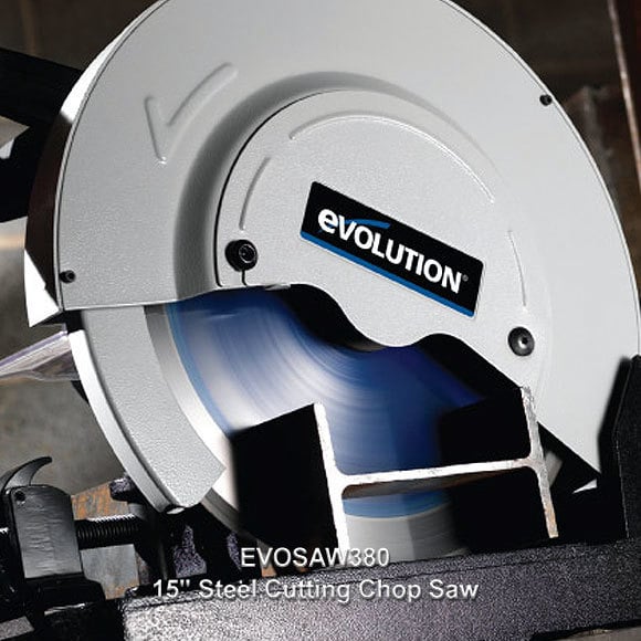 7-1/4" Evolution # EVOSAW180HD, cut steel without heat, burrs or coolant, new - Image 4