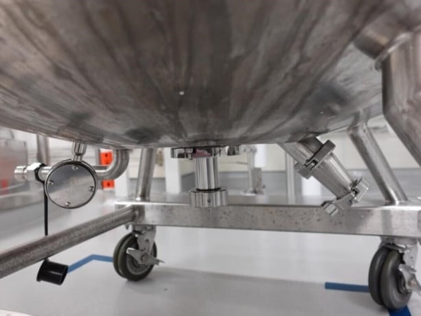 65 gallon Northland Stainless, inconel reactor, jacketed, agitated, 45/125 psi, 2003 - Image 3