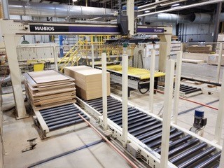 Mahros #Runner, material handling, 9.06"-10' 6" panel length, 8.27"-4' 3" panel width, stack station - Image 2