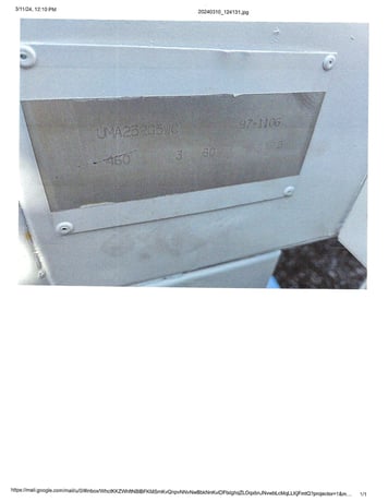 DCE - Torit #UMA252G5WC, with 5 HP fan, completely reconditioned - Image 1