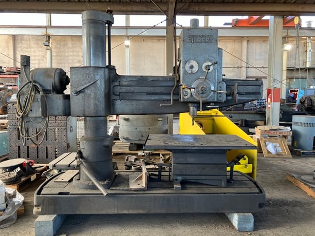 6' Cincinnati Gilbert, radial arm drill - Image 1