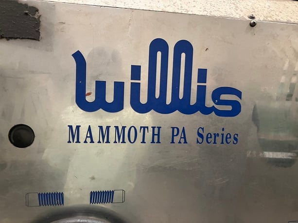 48" x 120" Willis #Mammoth PA 12-1/2" Hollow Spindle Lathe - Image 2