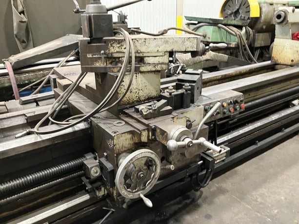 48" x 120" Willis #Mammoth PA 12-1/2" Hollow Spindle Lathe - Image 8