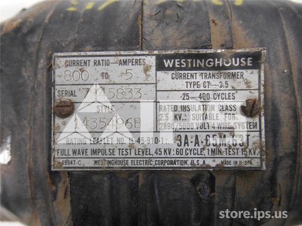 WH Type Ct-2.5 Current Transformer 800:5 - Image 2