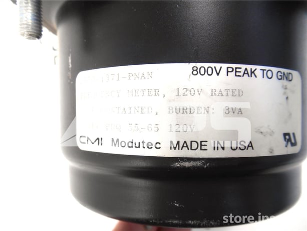 Cmi Modutec 2830 Frequency/hertz Meter 55-65hz Full Scale, 120 Volts AC Max - Image 2